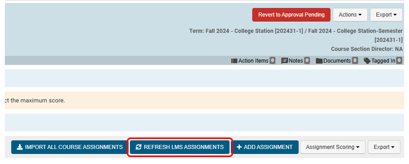 Assignment Linking through HelioCampus Step 4